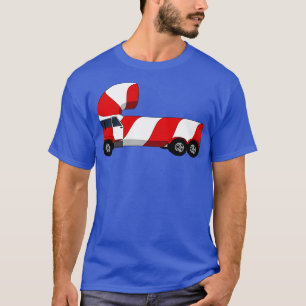 Candy Cane Truck  T-Shirt
