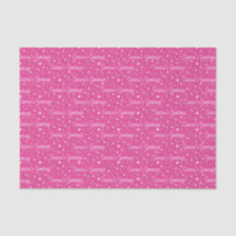 Candy Canes & Bon Bons Season's Greetings on Pink