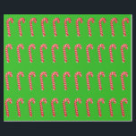 Candy Canes Glossy Wrapping Paper<br><div class="desc">Candy Canes Glossy Wrapping Paper. Papel deRregalo Brillante de Bastones de Caramelo. Media: Glossy Wrapping Paper Make sure every gift you give has a layer of love by creating custom wrapping paper. Available in four types of premium paper and different five sizes, our wrapping paper has all of your gift...</div>