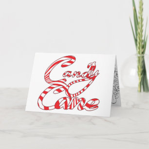 Candy Canes Holiday Card