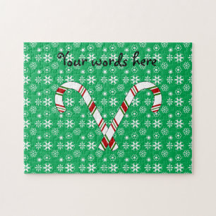 Candy canes jigsaw puzzle