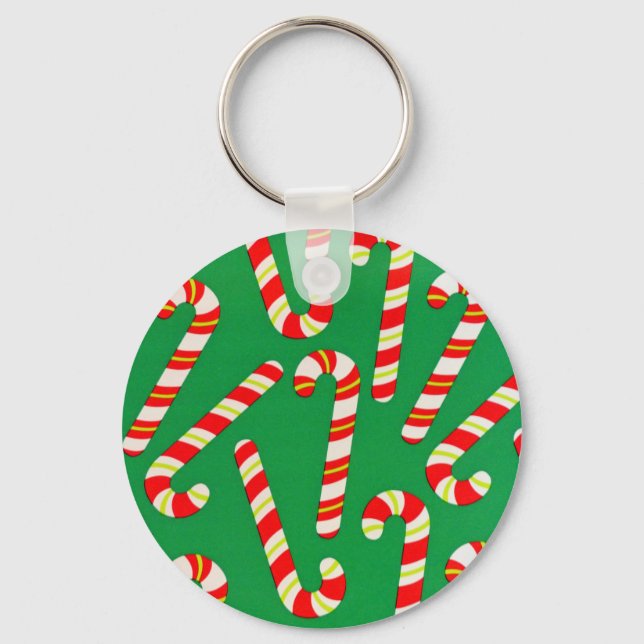 Candy Canes Keychain (Front)