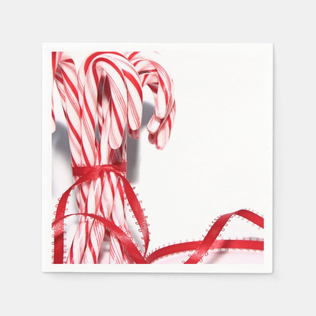 Candy Canes Napkins (Front)