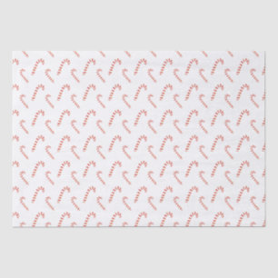 Candy Canes Pattern Tissue Paper