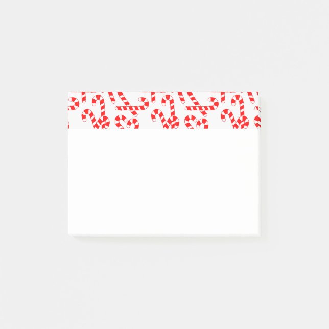 Candy Canes  Post-it Notes (Front)