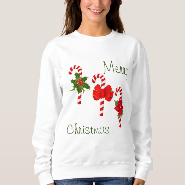 Candy Canes Sweatshirt (Front)