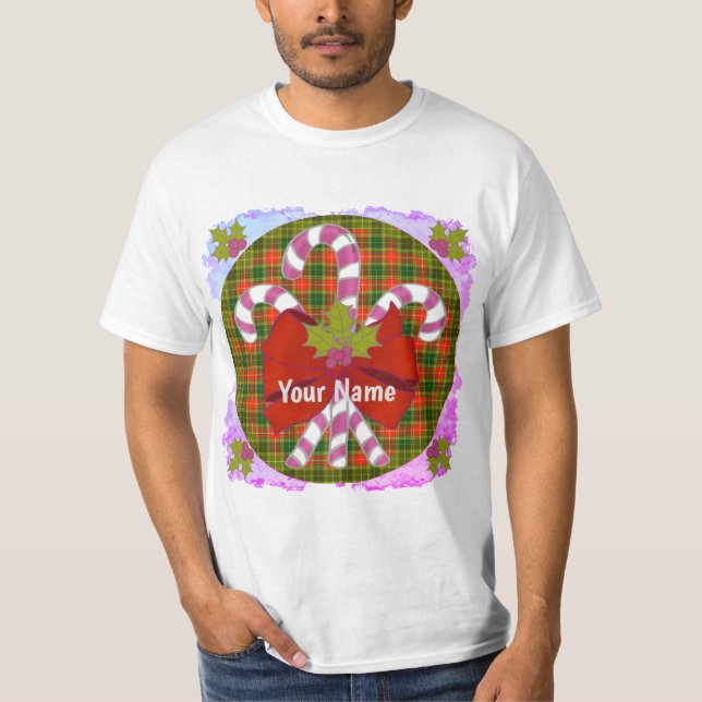  Candy Canes  t-shirts (Front)