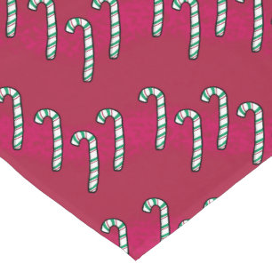 Candy Canes Table Runner