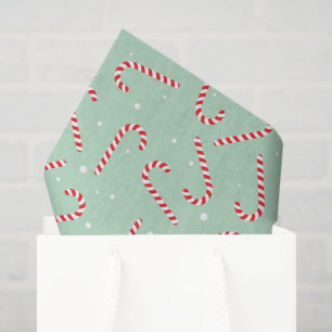Candy Canes Tissue Paper