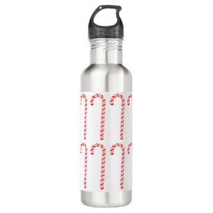 Candy Canes Water Bottle
