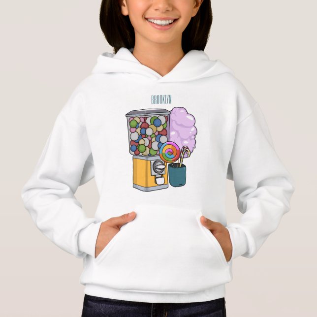 Candy cartoon illustration  (Front)