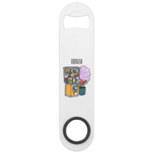 Candy cartoon illustration  bar key