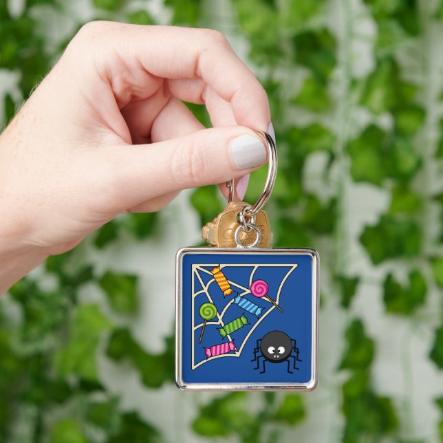 Candy Catcher Spider Keychain (Hand)