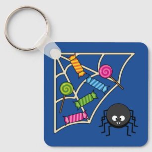 Candy Catcher Spider Keychain