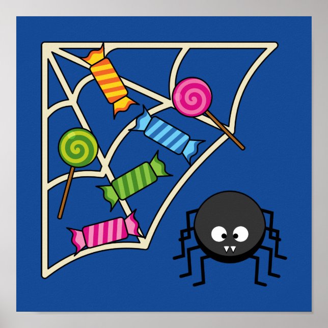 Candy Catcher Spider Poster (Front)