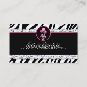 Candy Catering Business Cards