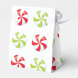 Candy Christmas Favor Box