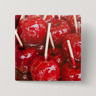 Candy coated fruit at the Stuttgart Beer Festiva 2 Inch Square Button