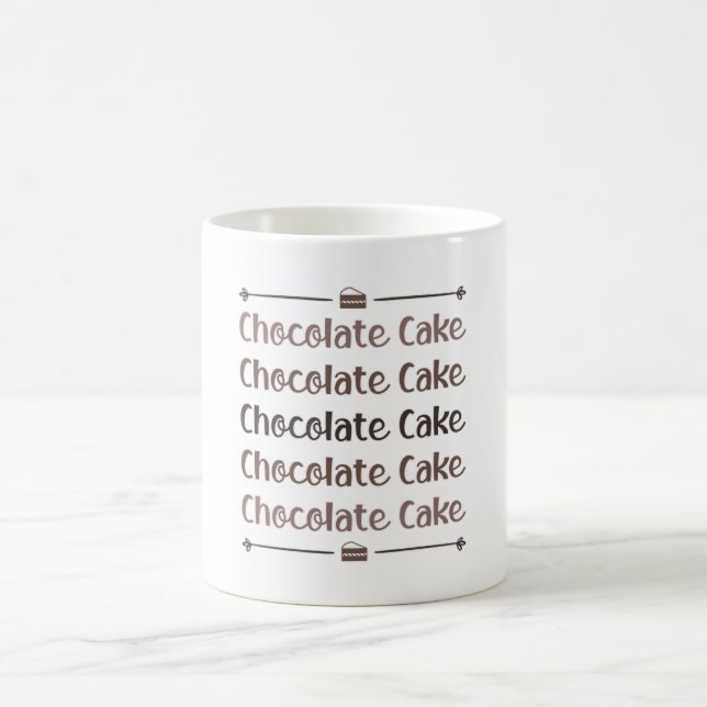 Candy Cocoa Chocolate Cake Day Sweet Love Gift Coffee Mug (Center)