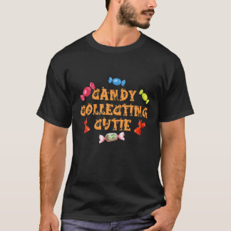 Candy Collecting Cutie Hunter Trick Or Treat Child T-Shirt