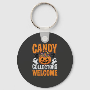 Candy Collectors Welcome Halloween Pumpkin Keychain