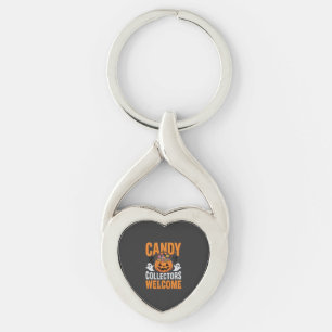 Candy Collectors Welcome Halloween Pumpkin Keychain