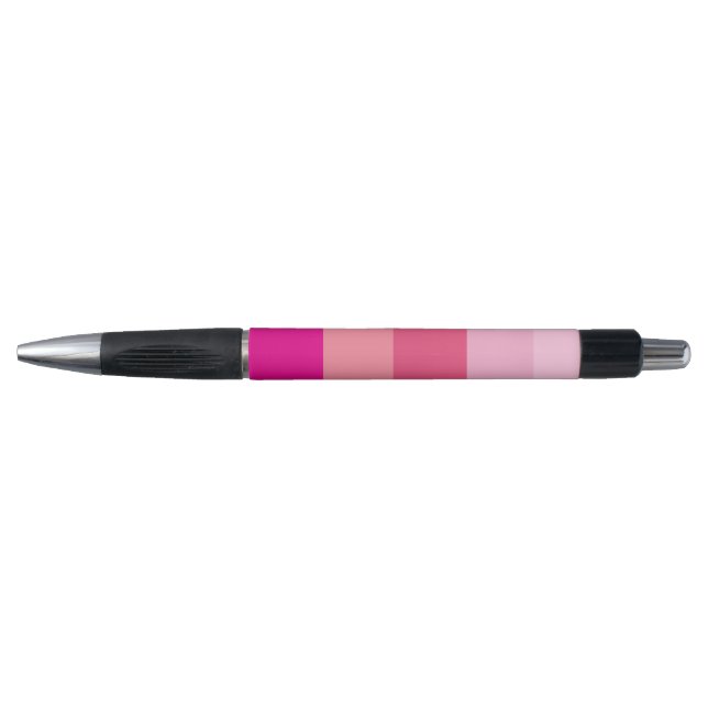 Candy Colour Stripes Pattern  Pen (Front)