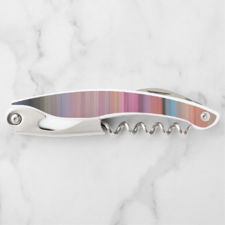 Candy Coloured Motion Blur Designed Corkscrew