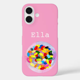 Candy colourful sweet jelly lollies iPhone 16 case
