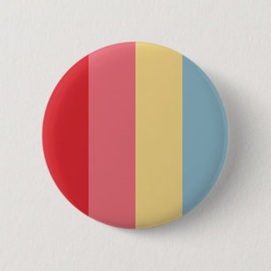Candy Colours Vertical Striped 2 Inch Round Button