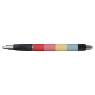 Candy Colours Vertical Stripes Pen