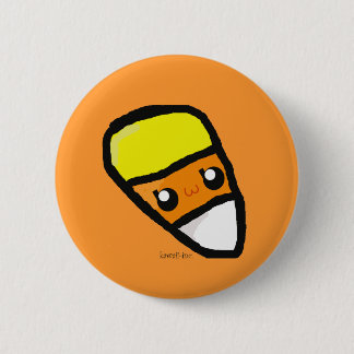 Candy Corn 2 Inch Round Button