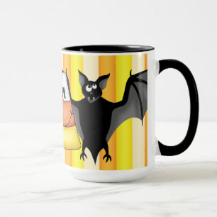 Candy Corn Addick coffee mug