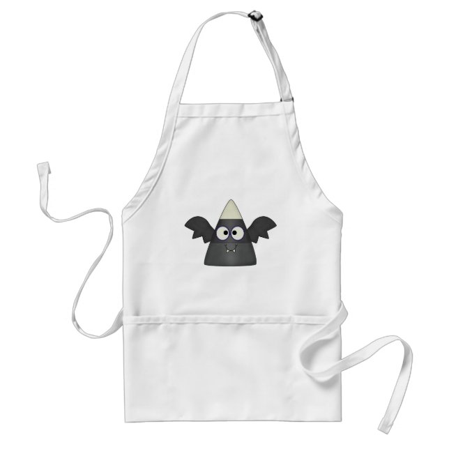 Candy Corn Bat Standard Apron (Front)