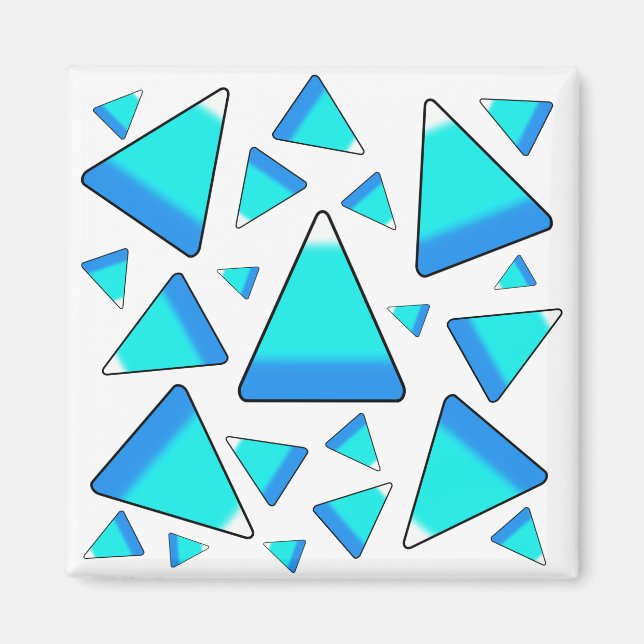 Candy Corn Blues Magnet (Front)