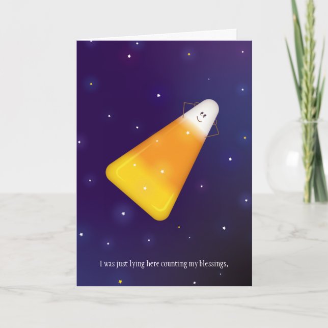 Candy Corn Card (Front)