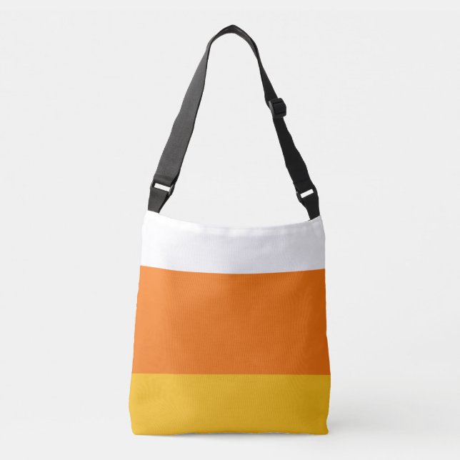 Candy Corn Colours Crossbody Bag (Front)