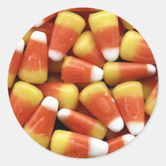 Candy Corn Customizable Stickers