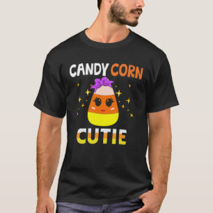 Candy Corn Cutie Cute Halloween candy corn costume T-Shirt