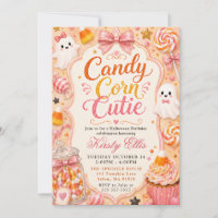 Candy Corn Cutie Halloween Birthday