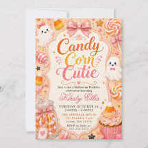 Candy Corn Cutie Halloween Birthday