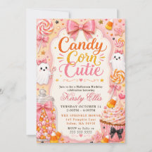 Candy Corn Cutie Halloween Birthday