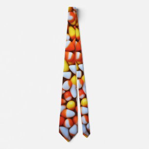 Candy Corn Design  Tie