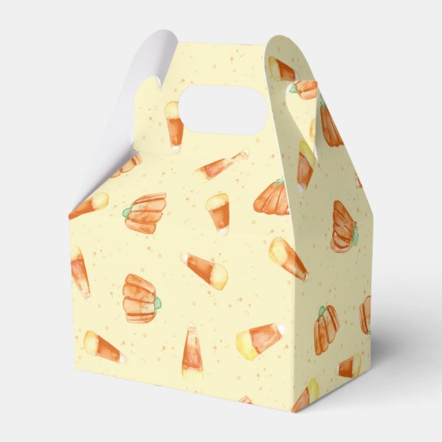 Candy Corn Favor Box (Front Side)