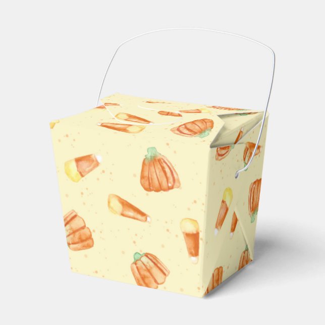 Candy Corn Favor Box (Front Side)