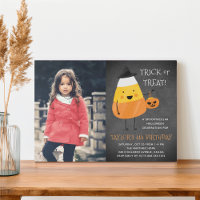 Candy Corn | Halloween Birthday Party Photo