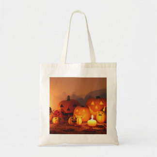 Candy Corn Halloween Tote Bag