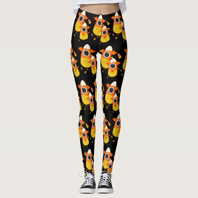 Candy Corn Leggings (Front)