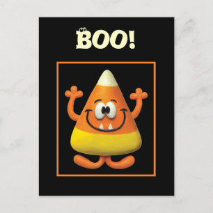 Candy Corn Monster Postcard