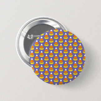 Candy Corn Pattern 2 Inch Round Button